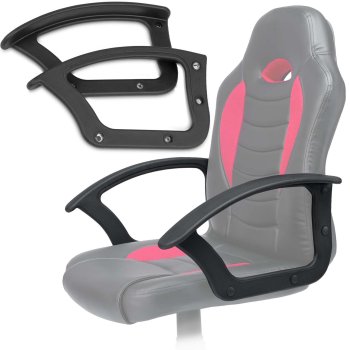 Sofotel Scorpion 2531 Replacement Armrests for Office Chair, Black