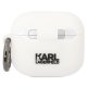 Karl Lagerfeld silikona maciņš AirPods 3 KLACA3SILKCW Balts