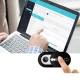 Tech-Protect Cam Fit+ klēpjdatora kameras aizsargvāciņi 3 gab., melni
