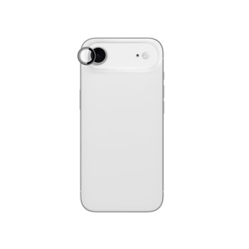 AmazingThing iPhone 17 Air Lens Glass with Black Aluminum Frame