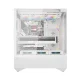 Datora korpuss Darkflash DY460 White + 4 ARGB ventilatori