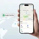 Rockbros RT1W Apple Find My Bluetooth meklētājs, melns