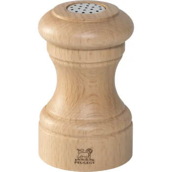 Peugeot Bistro Salt Mill Beech Wood Nature, 9 cm