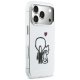 Karl Lagerfeld Karl & Choupette Back MagSafe Phone Case Cover iPhone 17 Pro Max - Clear