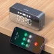 Dudao Y17 Bluetooth колонка с будильником, серебристая