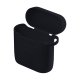 3mk silikona maciņš Apple AirPods 2, Melns