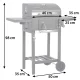 Угольный гриль Berdsen BD-892 BBQChef, антрацит