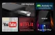 Bezvadu CarPlay un Android Auto adapteris ar YouTube un Netflix, melns