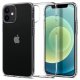 Apple iPhone 12 mini 5.4\" Spigen Liquid Crystal TPU Case Cover, Transparent | Telefona Maciņš Vāks Apvalks Bampers