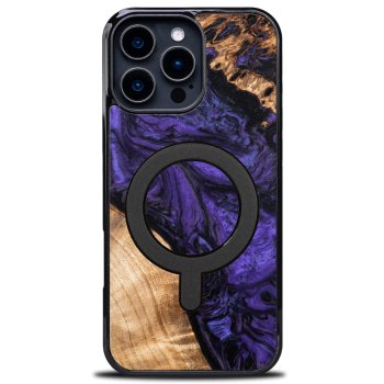 Bewood unikāls korpuss iPhone 16 Pro Max - Violets ar MagSafe | Unique Case for Violet with