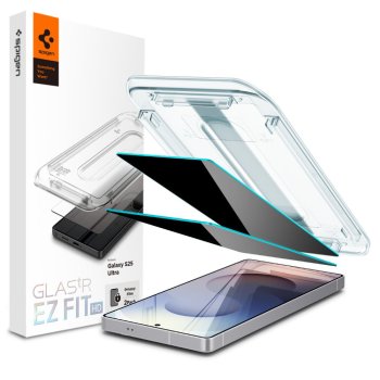 Защитное стекло Spigen Glas.TR Ez Fit Privacy для Samsung Galaxy S25 Ultra (2 шт.)