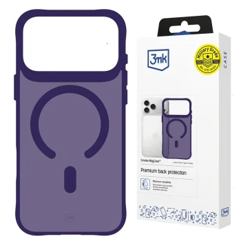 MagSafe Telefona Vāciņš 3mk iPhone 17 Pro Violets Caurspīdīgs | Phone Case Cover