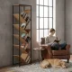 Книжный стеллаж в форме дерева ModernHome с 10 полками в стиле лофт,...