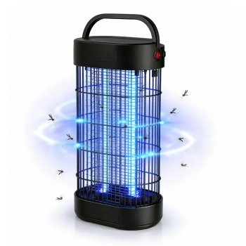 20W UV Bug Zapper and Insect Killer Lamp Vertical Metal Design