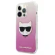 Karl Lagerfeld iPhone 13 Pro Max vāciņš Choupette Head, rozā