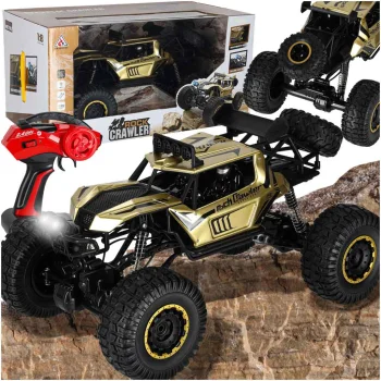Tālvadības automašīna Rock Crawler 2.4GHz 1:8, 51cm, zelta
