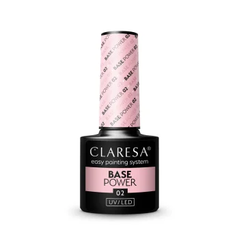 Claresa Power Base 02 hibrīda nagu lakas bāze 5g