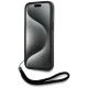 Чехол Karl Lagerfeld для iPhone 15 Pro Max Saffiano Athleisure Stripes Cord, розовый