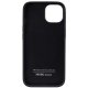 Чехол Audi Synthetic Leather для Apple iPhone 14, черный