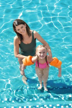 BESTWAY 32005 kids' swimming armbands, orange