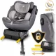 Детское автокресло Nukido Prestige Line, 0-36 кг, Isofix, серое