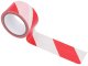 Warning Tape, White-Red, 100m, 52mm
