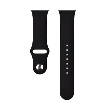 Devia Deluxe Sport siksniņa Apple Watch 38/40/41/42 mm pulkstenim, melna