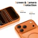 Tech-Protect Magpeak MagSafe CC vāciņš Apple iPhone 17 Pro Max, Caurspīdīgs/Oranžs