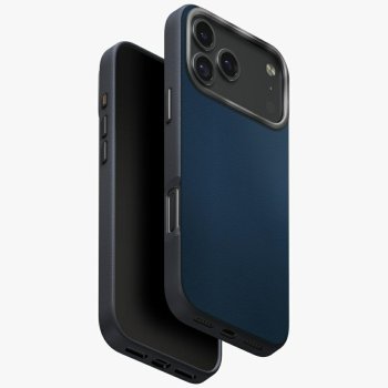 Uniq Lyden DS Case for iPhone 17 Pro Max Magclick, Blue/Black