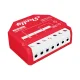 Shelly Qubino Wave1PM Smart Controller, 1-channel, Z-Wave, Red