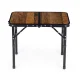 Multigarden Folding Camping Table 60x40 cm, Oak Wood Effect