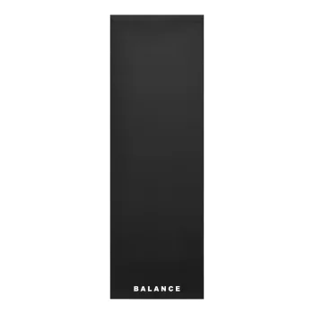 Коврик для йоги Balance PVC 183 x 61 см, черный