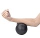 Double Massage Ball FT31E, 12 x 6 cm, Black