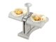 Manual Dumpling Making Machine, 8.5 cm, Grey