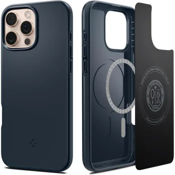 Spigen Thin Fit MagSafe vāciņš iPhone 16 Pro, Tumši pelēks