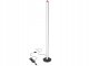 LED stāvlampa 100 cm, 3 gaismas toņi, regulējams spilgtums, melna