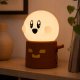 Kids Night Light Ghost LED USB-C, 2 Modes, White/Brown