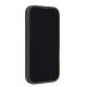Audi Genuine Leather MagSafe vāciņš iPhone 16, melns/sarkans