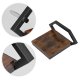 ModernHome Wall Mounted Plant Shelf Diamond Shaped Floating Shelf for Indoor Plants Loft