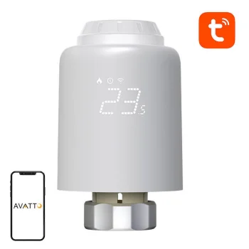 Умный терморегулятор для радиатора Avatto TRV07 Zigbee 3.0 TUYA