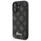 Guess Peony Script MagSafe vāciņš Apple iPhone 16 - Melns