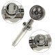 Water Saving Shower Head with Filter and Hose, Silver