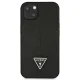 Guess Saffiano Triangle Logo vāciņš iPhone 13 mini, melns