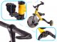 TRIKE FIX MINI Kids Running Bike Tricycle with Pedals 3in1, Yellow