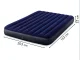 Intex 64759 divvietīgs piepūšamais matracis 203x152 cm, zils