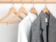 Wooden Clothes Hangers, Varnished, Set of 3