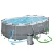 Каркасный бассейн Bestway 56620 Power Steel 427x250x100 см, 18в1