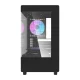 Darkflash DB330M datora korpuss ar 3 ventilatoriem, melns