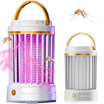 Uzlādējama UV pretodu lampa ar nakts gaismu, 5W