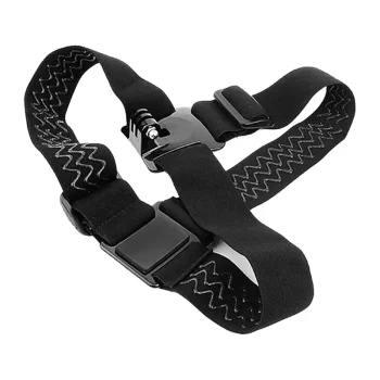 SJCAM Head and Helmet Strap Mount for Action Cameras, Black